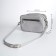 Women's bag over the shoulder Textura, small size, color gray