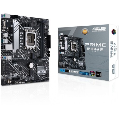 The ASUS Prime H610M-A D4-CSM, LGA1700, H610, 4XDDR4, HDMI, DP, ATX.-5