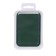 Cartholder for phone, leather, magsafe, green