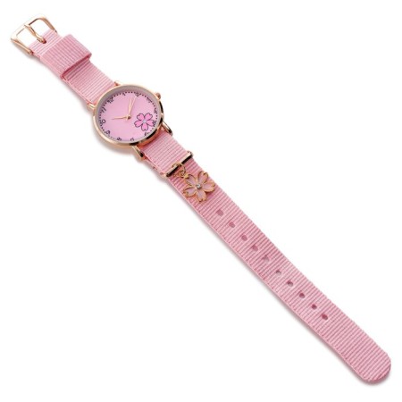 Women's watch "Flower", pink-3