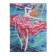 Diamond mosaic with a complete filling on the subframe "Pearl of the Sea", 30 × 40 cm