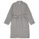 Essential bathrobe, multilayer muslin, size S, color gray color