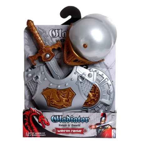 Sets of the Knight "Gladiator", helmet, shield, sword, armor-10