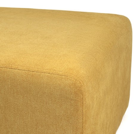 Puff "Warsaw" velor Happy 560 yellow 70x68x45-2