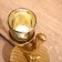 Flamino candlestick aluminum 10x12x19 cm