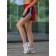 Women's shorts ise, size 44 cm, red color