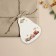 Schildik decorative for the gift "New Year tree", 7.6 x 10 cm, New Year