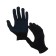 Garden nylon gloves, with PVC points, size 9, mix