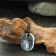 Amulet "Scandinavian runes", Tayvaz rune, 21x29mm, metallic
