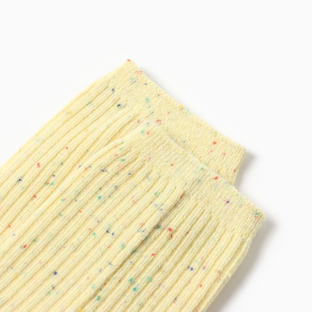 Women's socks kaftan "speck" size 36-39 (23-25 ​​cm), yellow-2
