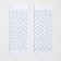 Women's socks Micro Pois 70 den, white/black color (Bianco/Nero), size 36-40