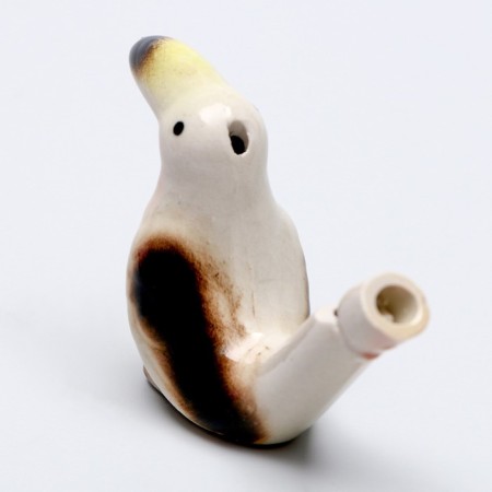 Ceramic “Tukan” whistle 2.5 × 9.5 × 5 cm-2