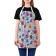 Apron of a kitchen with a photo print "Color paints", adjustable, size OS