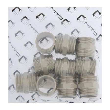 Nipple "CTM", 3/4 ", outer thread, nickel -plated brass-2