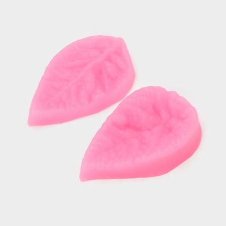Mold "Liszt of Hydrangea", silicone, 2 items, 4 × 2.5 cm, color mix-2