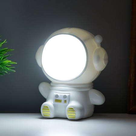 Sponel "Cosmonaut" LED 1.5W USB AKB White 9.5x8x10.5 cm Risalux-2