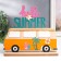 Souvenir tree "Bus - Hello Summer" 20x5x22.5 cm