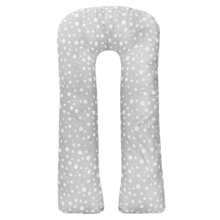 Pregnant pillow U-shaped "Gray Star", size 340x35 cm