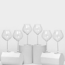 A set of glasses for the wine Macaron Fascination, 600 ml, crystal glass, 6 pcs