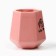 Ceramic geometry mug “Do what you love”, pink, 300 ml, pink color