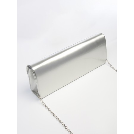 Female bag on a magnet, silver color-3