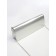 Female bag on a magnet, silver color