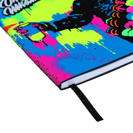 Universal Diary Grade 1-11, 48 sheets "graffitist", covering of artificial leather, liesa, offset block-2