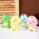 Soft toy "Dragon" on a key fob, 12 cm, color mix