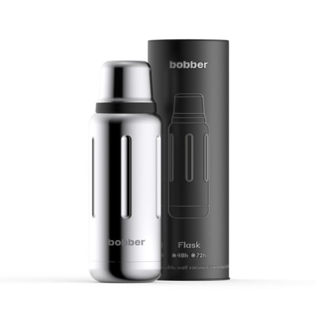 Термос "Bobber", 1 л, Flask-Glossy, сохраняет тепло 48 ч, холод до 72 ч-2