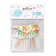 Skewers for the canapes "Snowman with a star", a set of 12 pcs.