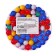 Buttons power balls colored 300 pieces in a jar