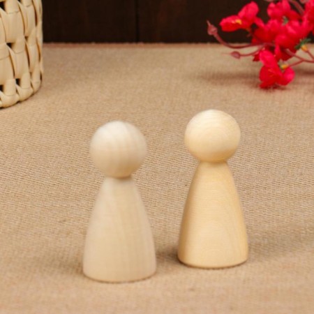 Harvesting for the creativity of the doll No. 3 Kokeshi 8xD4 cm, head d3cm