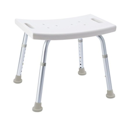 Stool in a bath with adjustable height