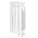 Bimetallic radiator Rifar Monolit Ventil MVR, 500x100 mm, 4 sections, lower right catch