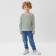 Longsliv children's kaftan strip R.32 (110-116)