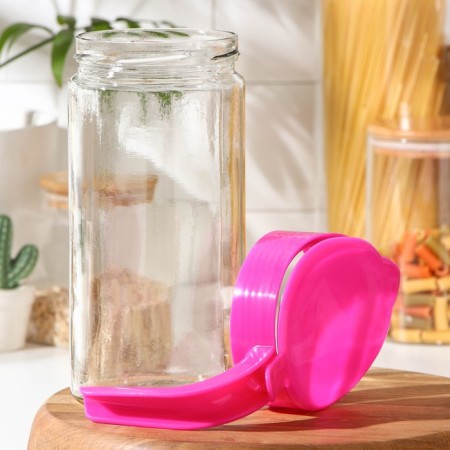 Amphora jug “Indigo”, 1.5 l, pink cover-1