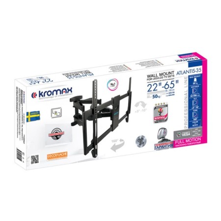 Kromax Atlantis-35 New Black 22 22 "-65" Max.50kg Nastennaya, 10047-3