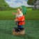Sadovaya figure "Dwarf with a shovel" Small 15x12x30cm