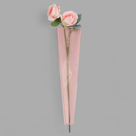 Package Concert Flowers, "Love", 12.5+4x45 cm, pink-1