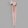 Package Concert Flowers, "Love", 12.5+4x45 cm, pink