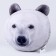 Antistress Pillow "White Bear"