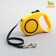 Ergonomic roulette, 5 m, up to 15 kg, yellow
