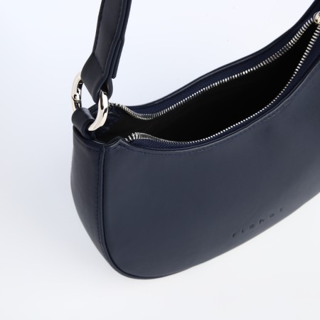 Women's bag with lightning, blue color-4