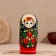 Nesting doll "with a bird", 5 doll, 19 cm