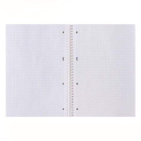 A4 notebook, 96 sheets in a cage on the crest "Gold. Metallic", Bumvinyl cover, OFSET block 65g/m2-1