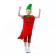Carnival set "Red Pepper", felt