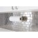 Holder for paper towels of a suspended umbra squire, black color