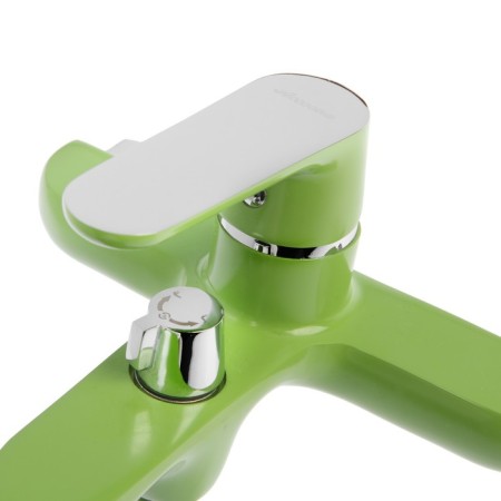 ACCOONA A6366K bath mixer, one -leaf, with a ball switch, green-4