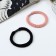 Hair elastic band "Mahrushka Elite" weaving strips color, 5 cm, mix