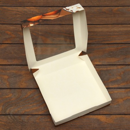 Folding box "New Year's mood", 20 x 20 x 4 cm-4